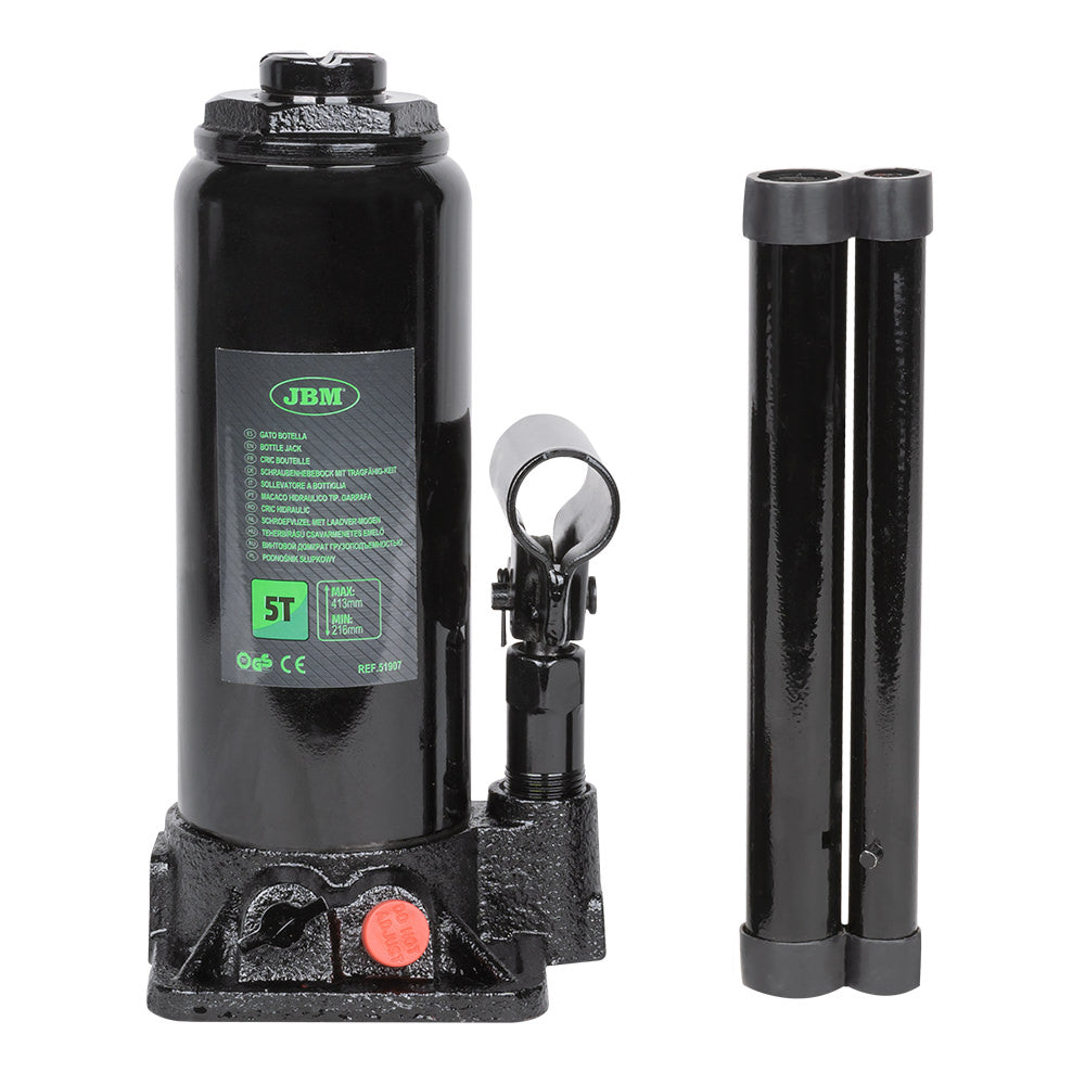 SOLLEVATORE A BOTTIGLIA CASSA PLASTICA DA 5 TONNELLATE 51907 JBM