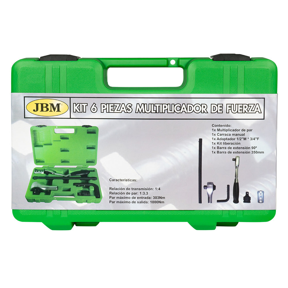 MOLTIPLICATORE A CRICCHETTO DA 3/4"+ RIDUTTORE DA 1/2" 51958 JBM
