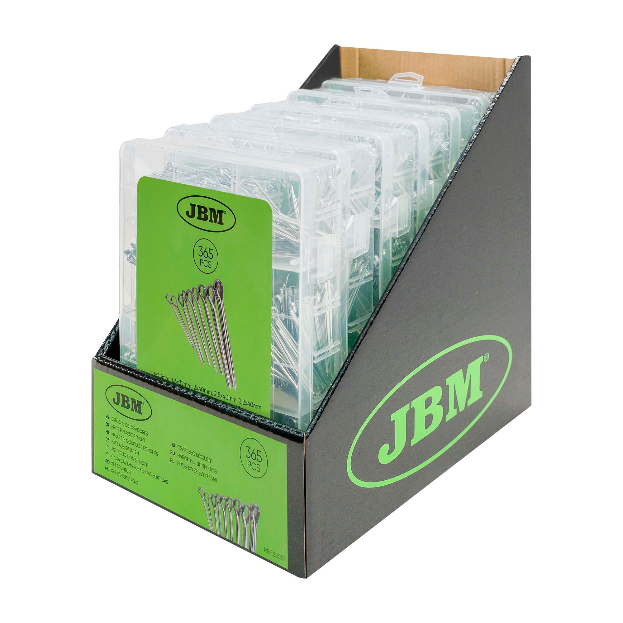 ASTUCCIO CON SPINOTTI 365 PEZZI 52027 JBM