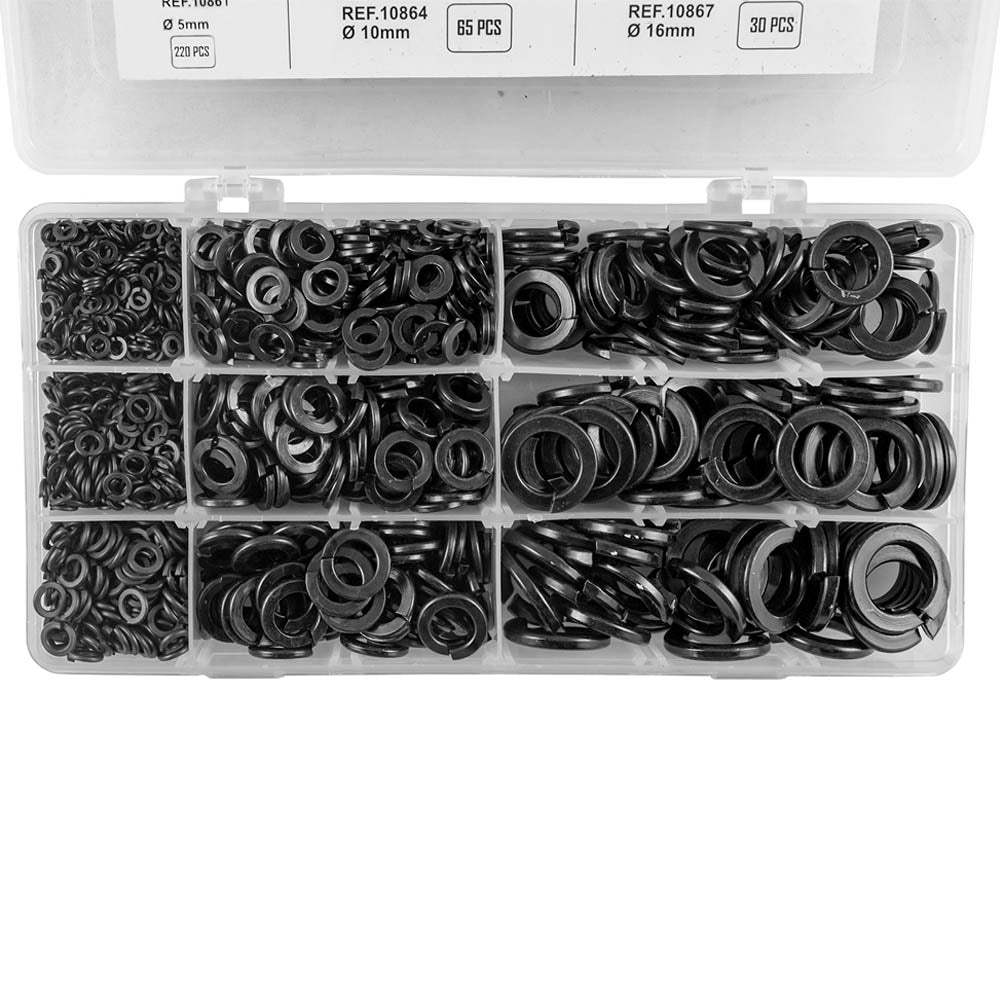 ASTUCCIO DI RONDELLE DI RAME NERO 1.735 PEZZI 52032 JBM