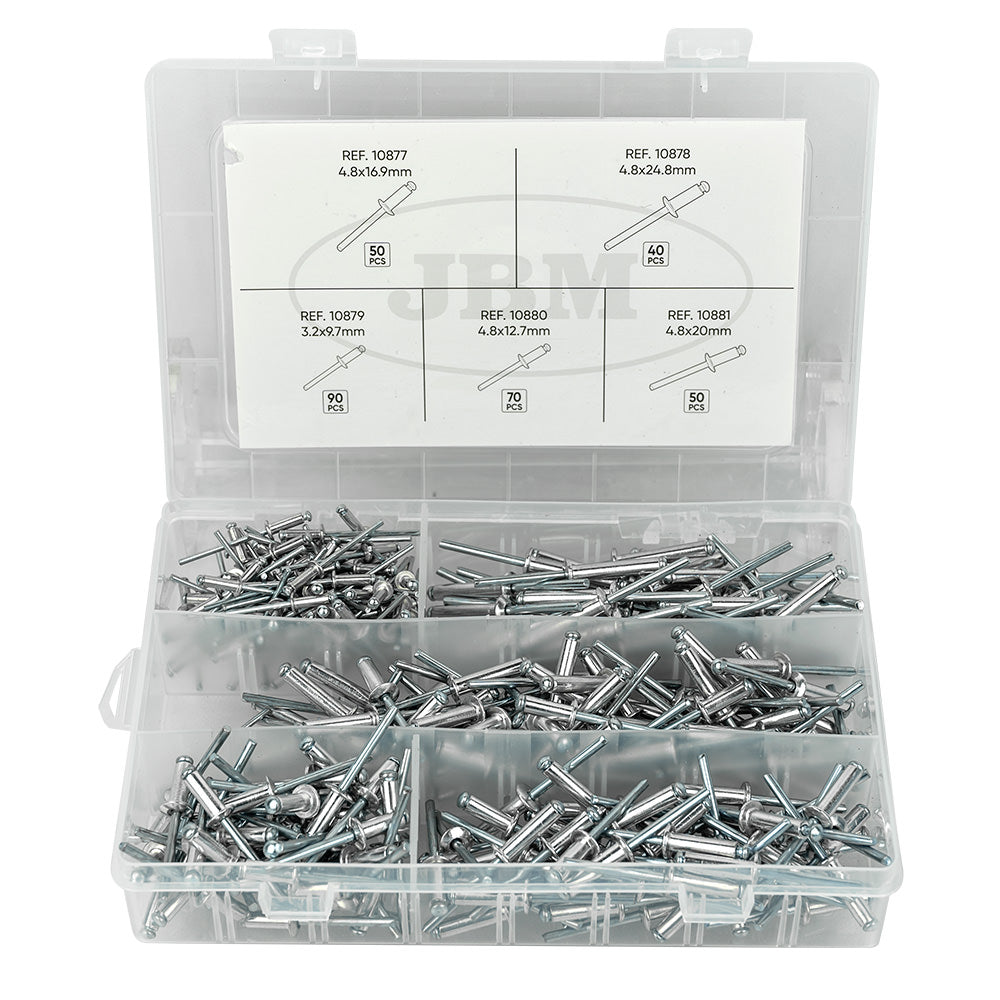 ASTUCCIO DI RIVETTI 300 PEZZI 52043 JBM