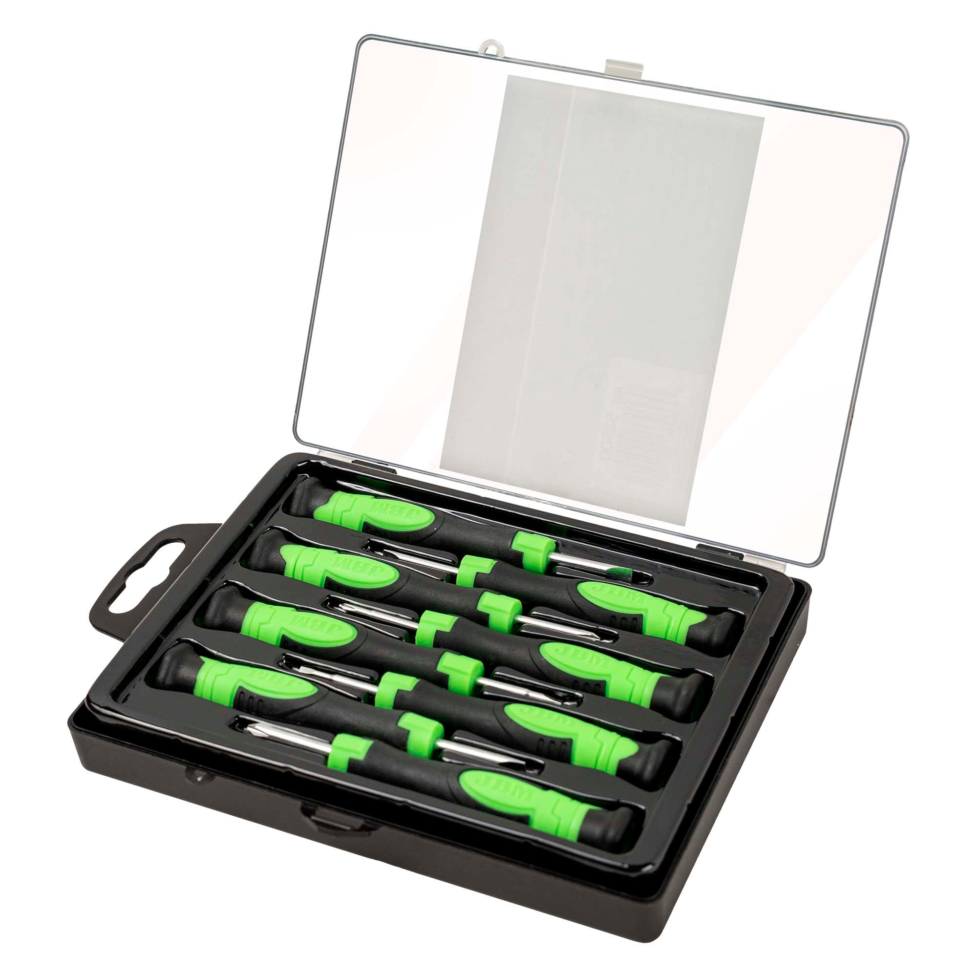 SET DI 8 CACCIAVITI CORTI 52500 JBM