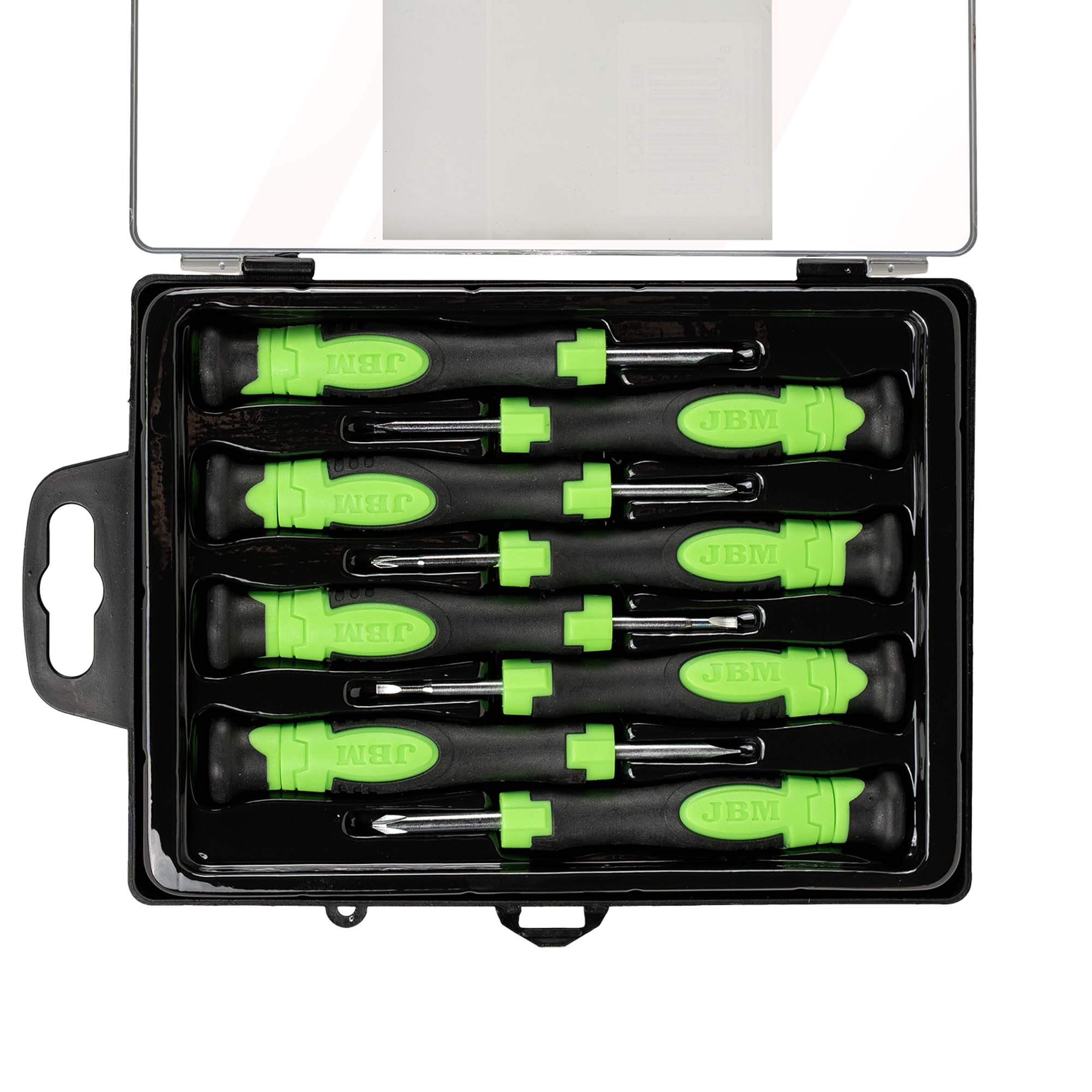 SET DI 8 CACCIAVITI CORTI 52500 JBM