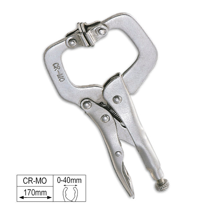PINZA A SCATTO CON PRESA PIANA 52506 JBM