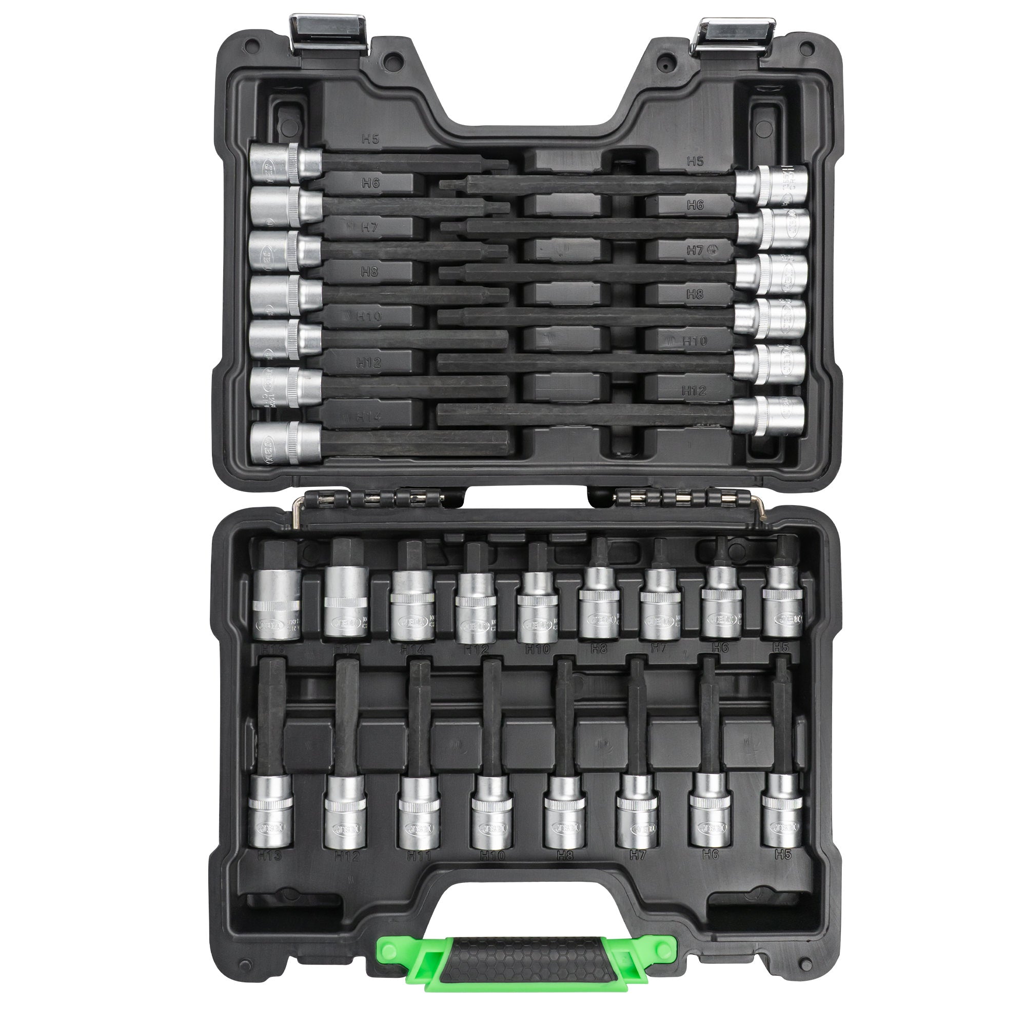 VALIGETTA DI INSERTI ESAGONALI 30 PEZZI JBM 52604