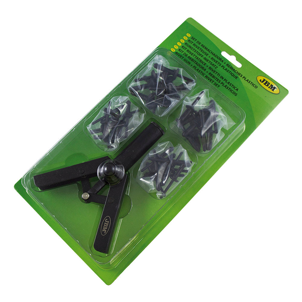 RIVETTATRICE + SET DI RIVETTI IN PLASTICA 52609 JBM