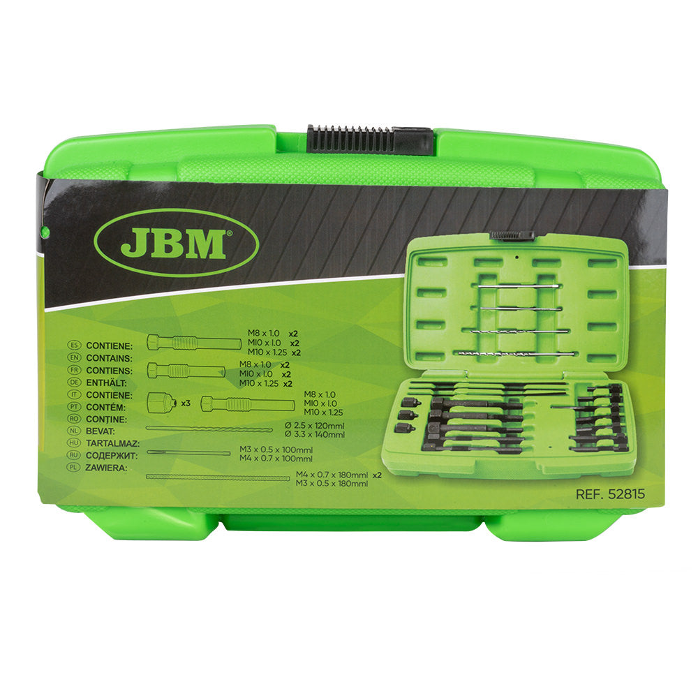 SET DI UTENSILI DI RIMOZIONE PER CANDELETTE ROTTE 52815 JBM
