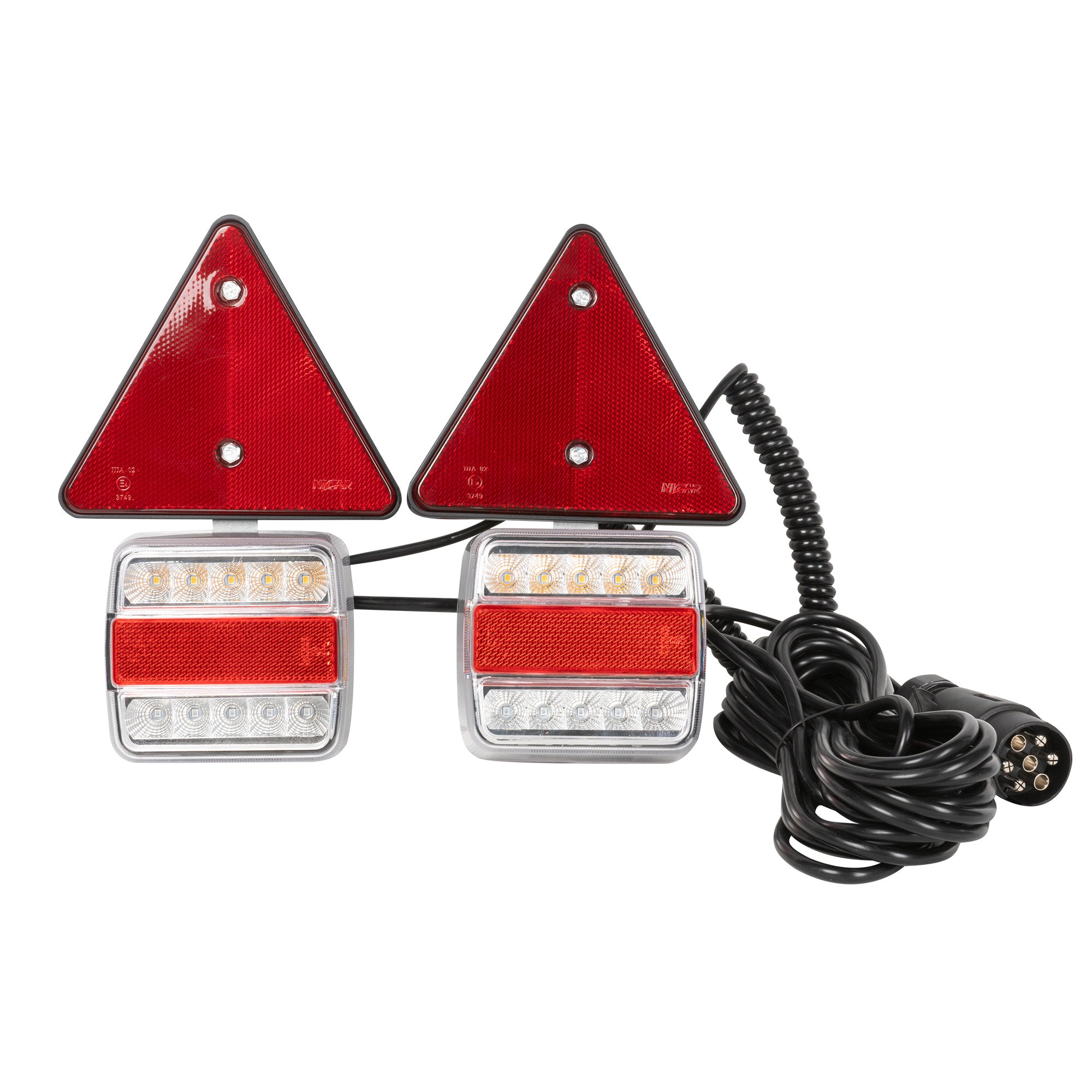 KIT MAGNETICO CON 2 LUCI E 2 CATARIFRANGENTI LED 52839 JBM
