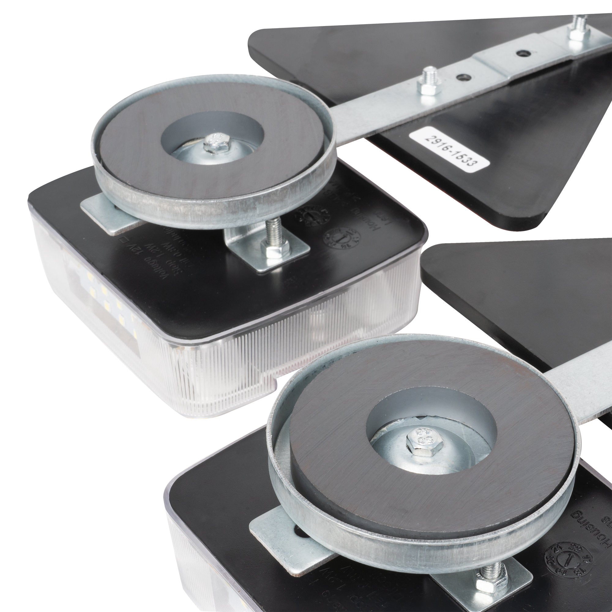 KIT MAGNETICO CON 2 LUCI E 2 CATARIFRANGENTI LED 52839 JBM