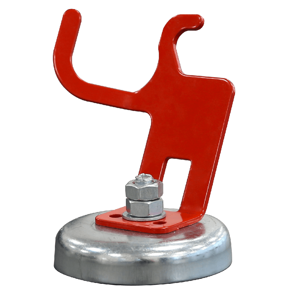 Supporto Magnetico Pinza Portaelet.Rosso - HELVI