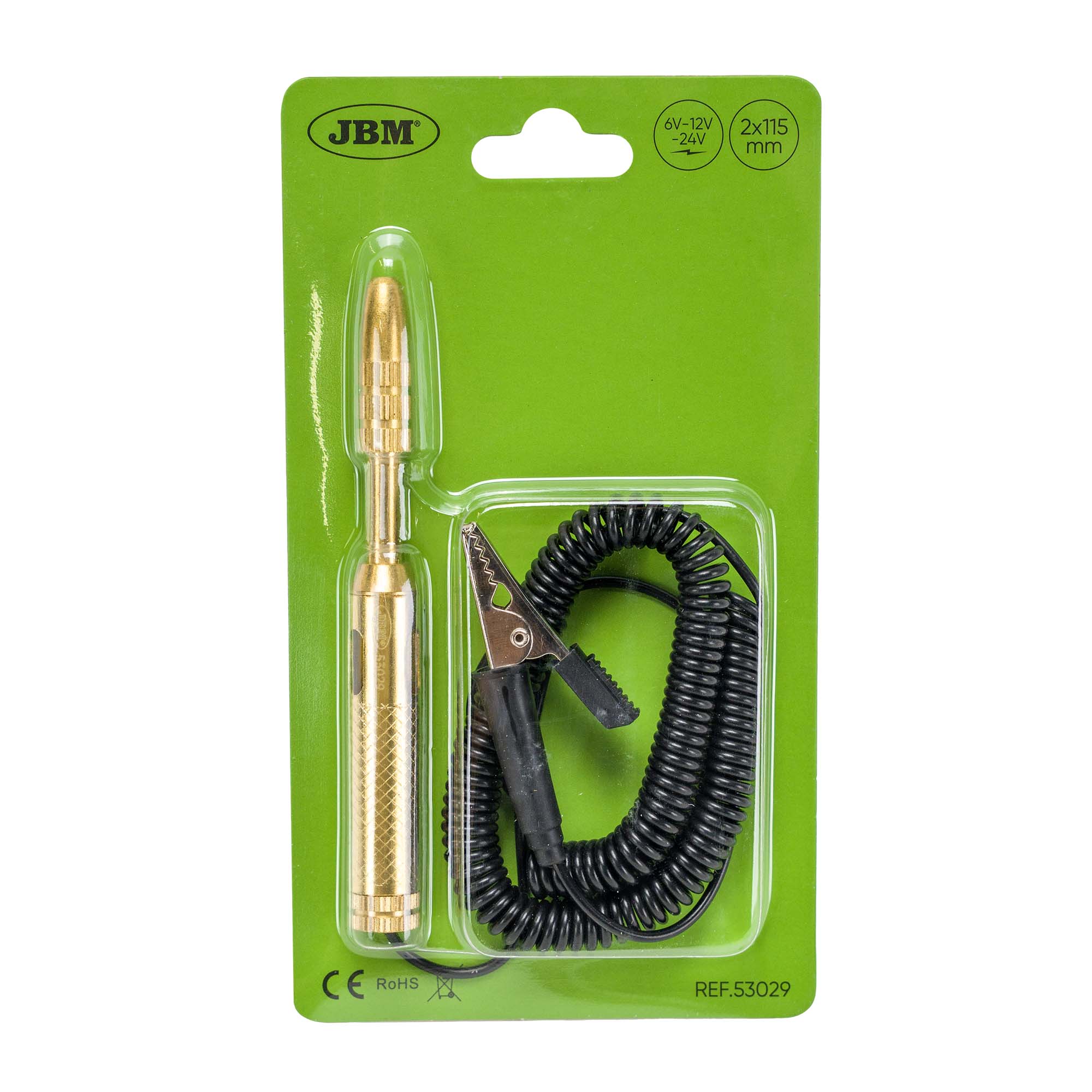 TESTER CIRCUITO AUTOMOTIVE  2X115MM 53029 JBM