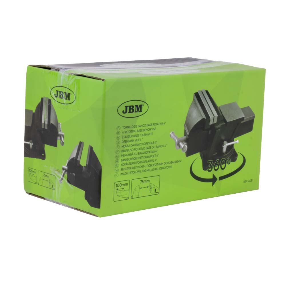 MORSA DA BANCO CON BASE GIREVOLE 4" 53031 JBM