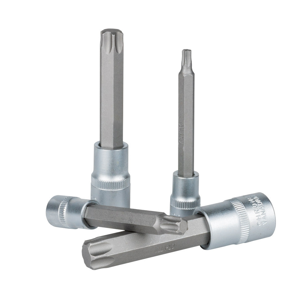 SET DI 7 INSERTI TORX CON BUSSOLE 3/8" E 1/2" 53084 JBM