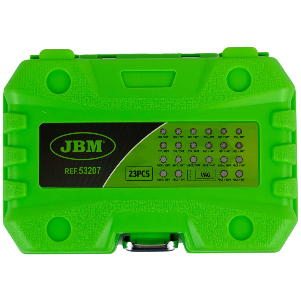 SET DI BUSSOLE PER RIMUOVERE LE VITI DI SICUREZZA VW 53207 JBM