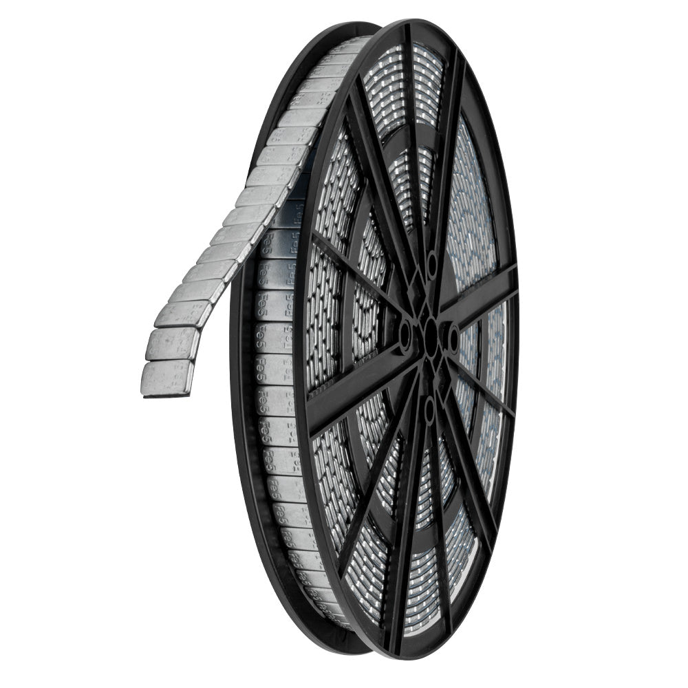 DISPENSER DI CONTRAPPESI ADESIVI 53256 + SET DI 3 PINZE REGOLABILI 53483 JBM