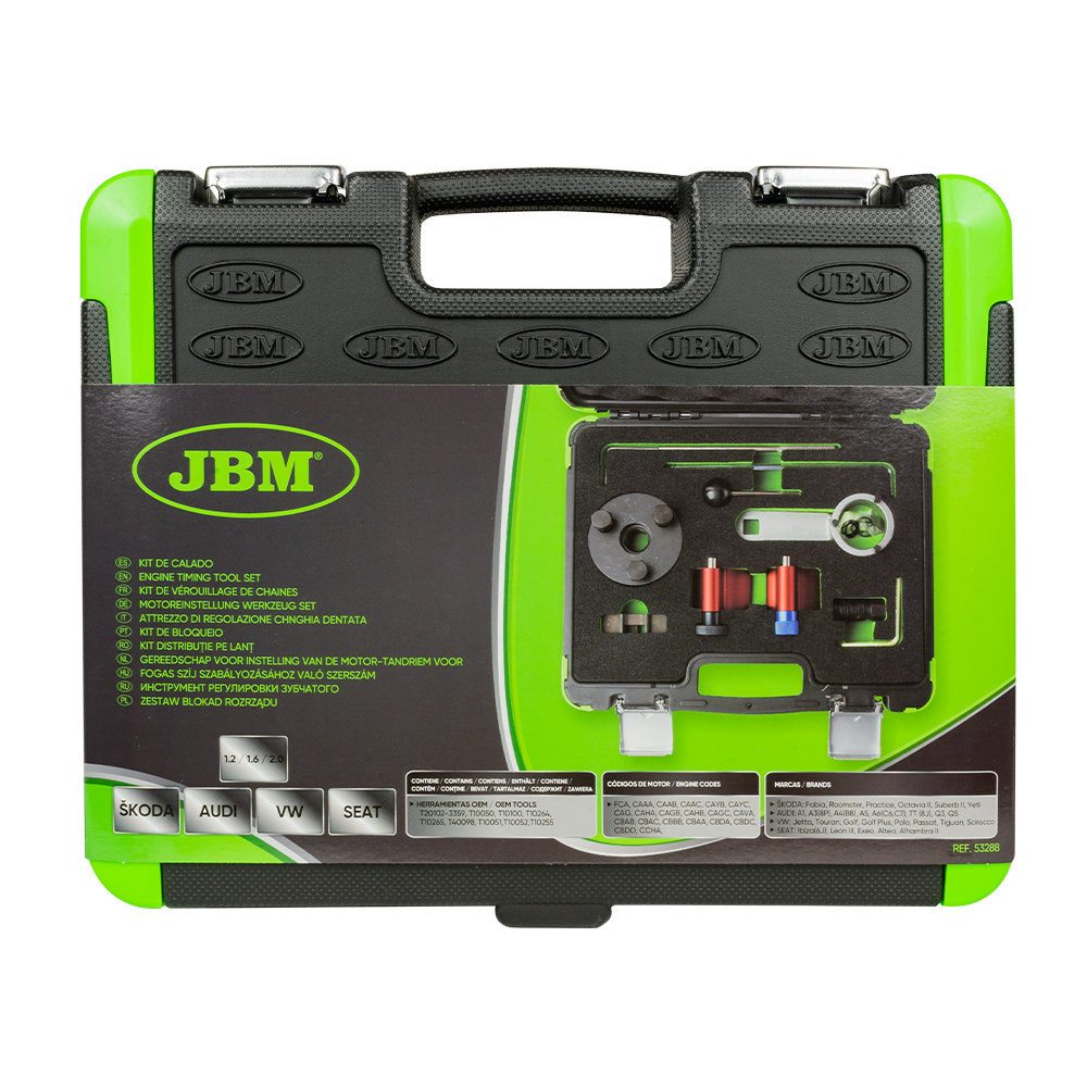 KIT DI MESSA IN FASE PER VAG 1.6, 2.0 TDI COMMON RAIL 53288 JBM