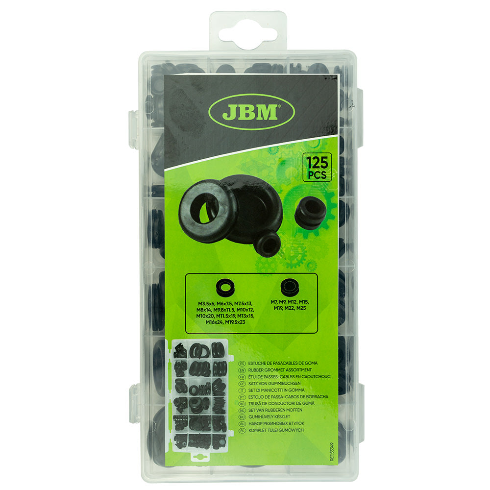ASTUCCIO DI MANICOTTI IN GOMMA 53349 JBM