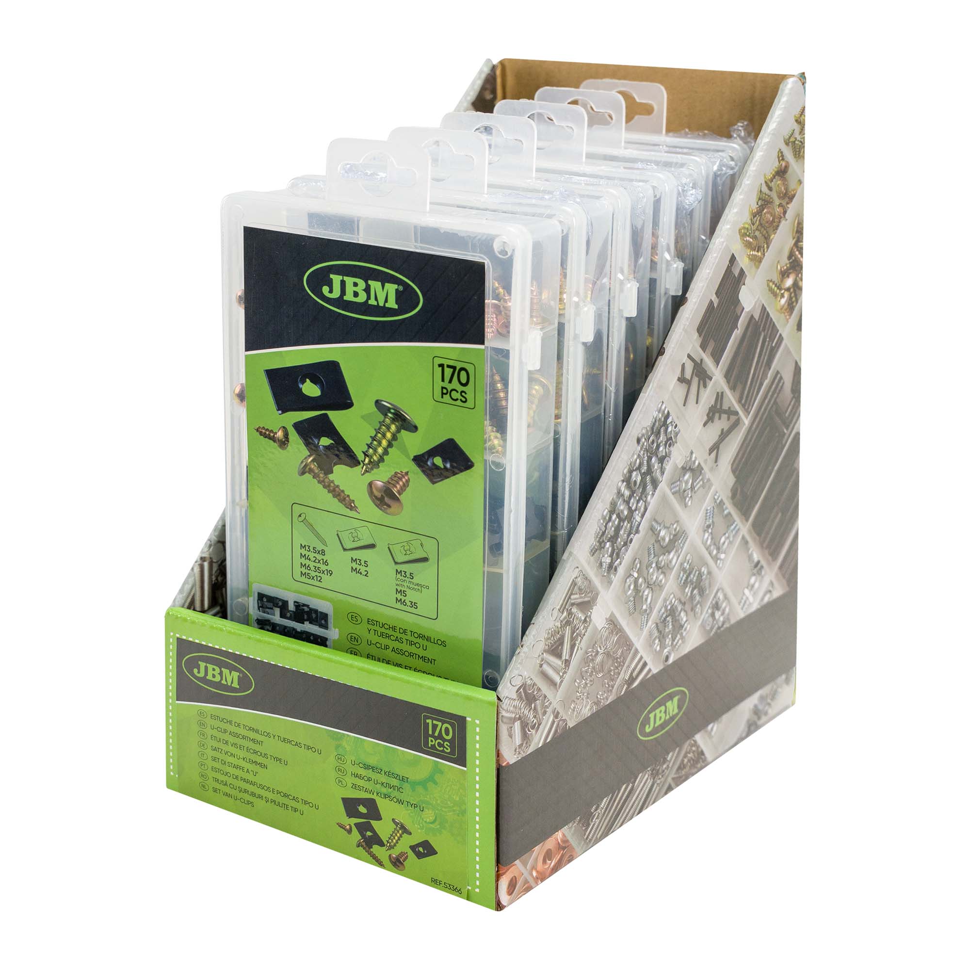 ASTUCCIO DI STAFFE A "U" 53366 JBM