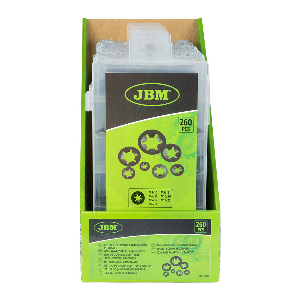 ASTUCCIO DI RONDELLE ONDULATE 53373 JBM