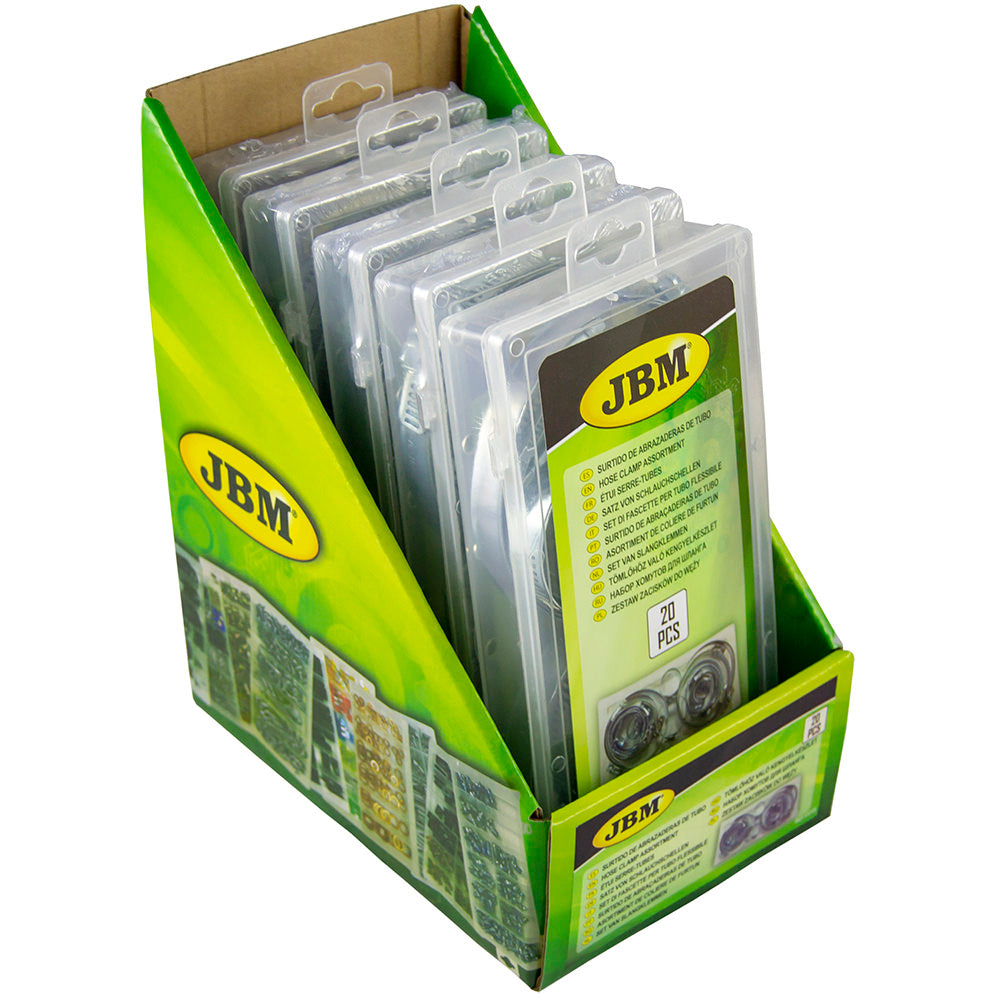 ASTUCCIO DI FASCETTE PER TUBO FLESSIBILE 20 PZ 53378 JBM