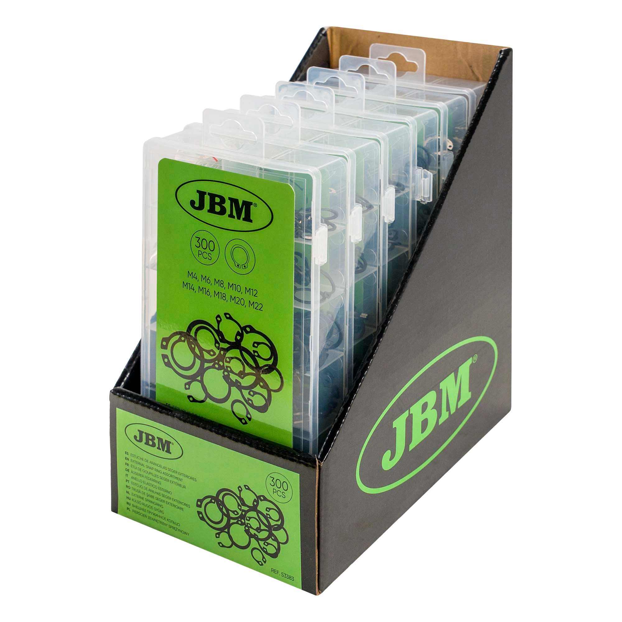 ASTUCCIO DI RONDELLE ESTERNE SEEGER 53383 JBM