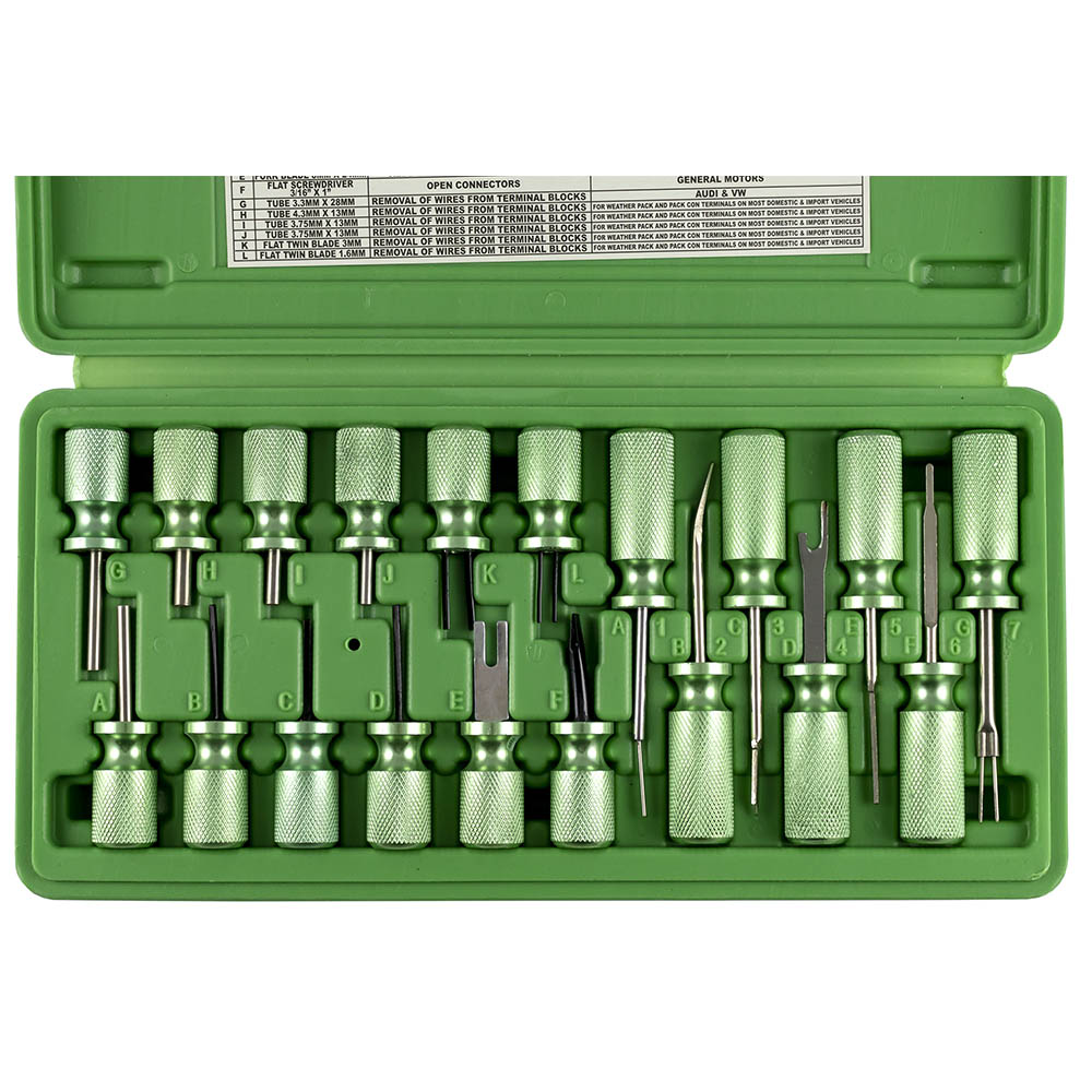 SET DI 19 ESTRATTORI DI TERMINALI 53391 JBM