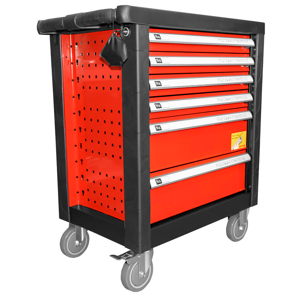 CARRELLO A 6 CASSETTI - ROSSO 53448 JBM