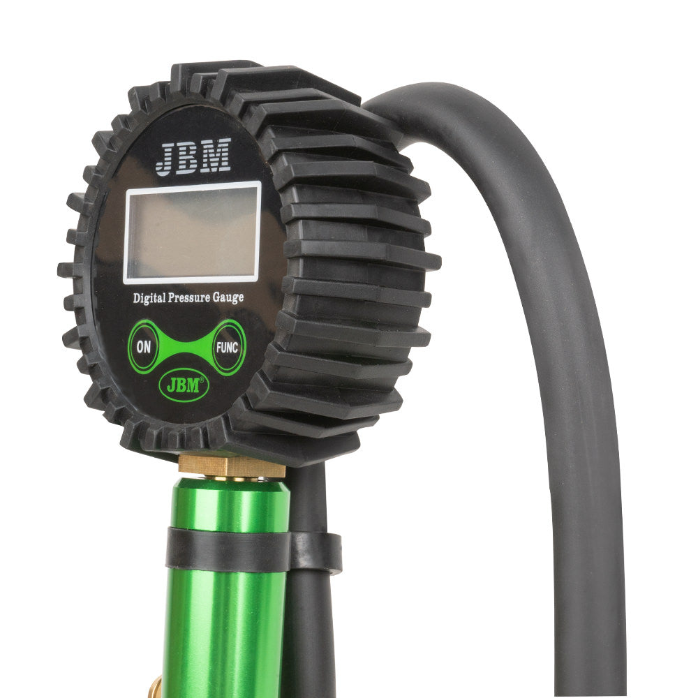 POMPA PNEUMATICA CON MANOMETRO DIGITALE JBM 53450