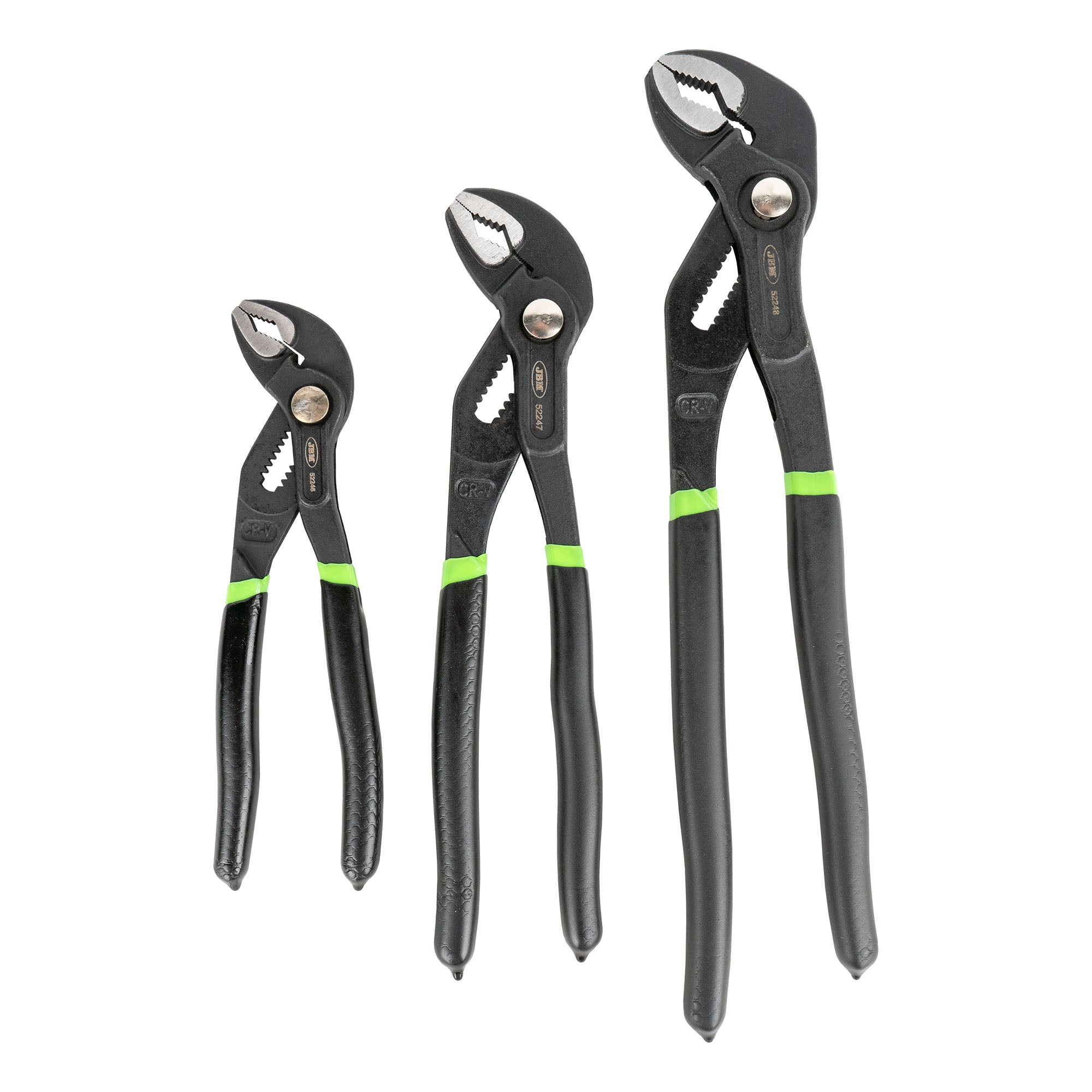 SET DI 3 PINZE REGOLABILI 53483 JBM