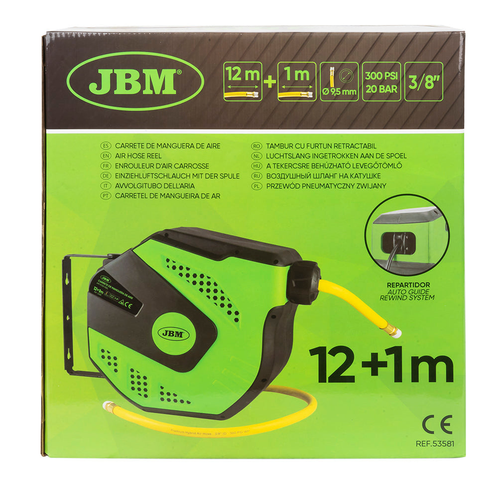 AVVOLGITUBO DELL'ARIA DA 12+1M - VERDE JBM 53581