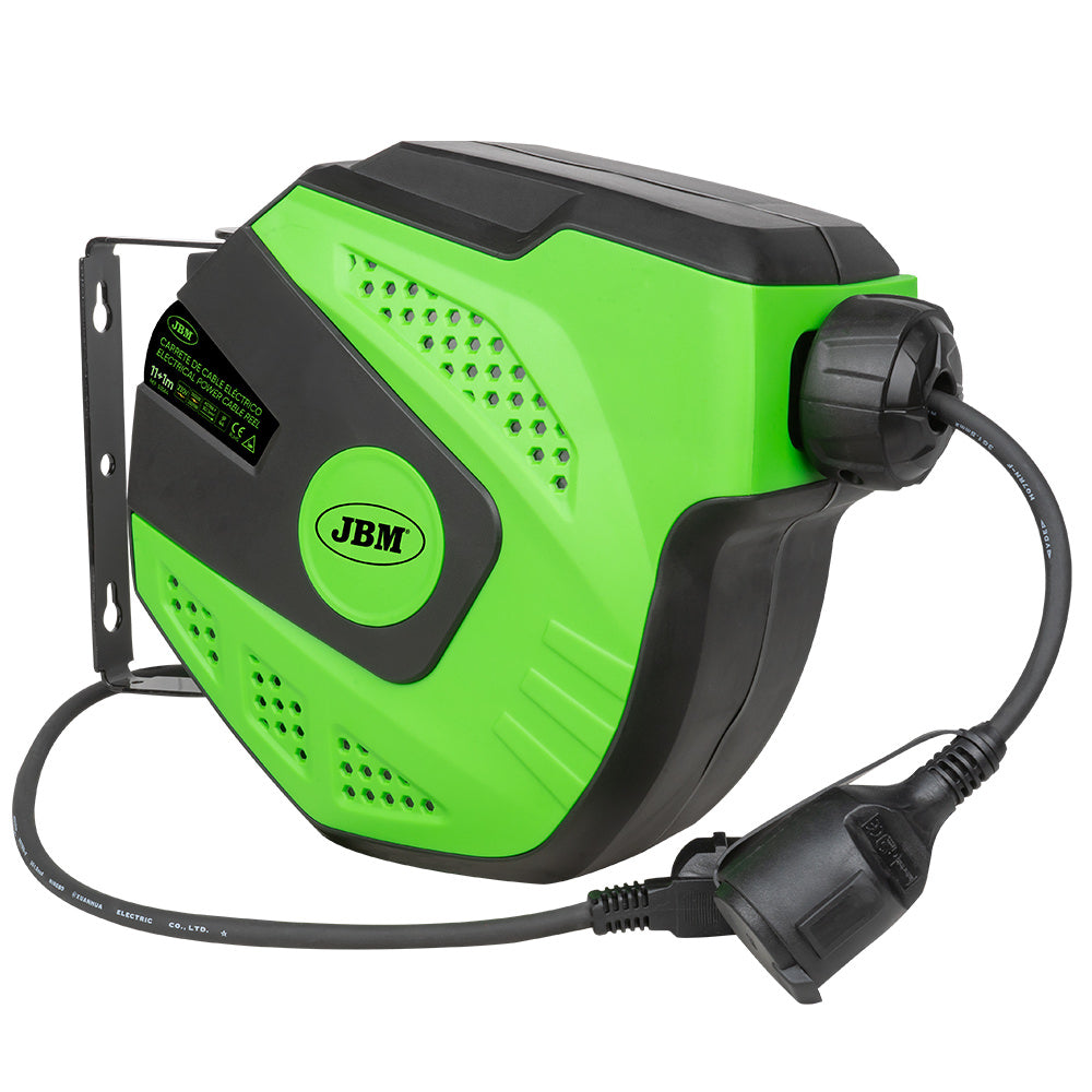 AVVOLGICAVO ELETTRICO 12M - VERDE JBM 53584