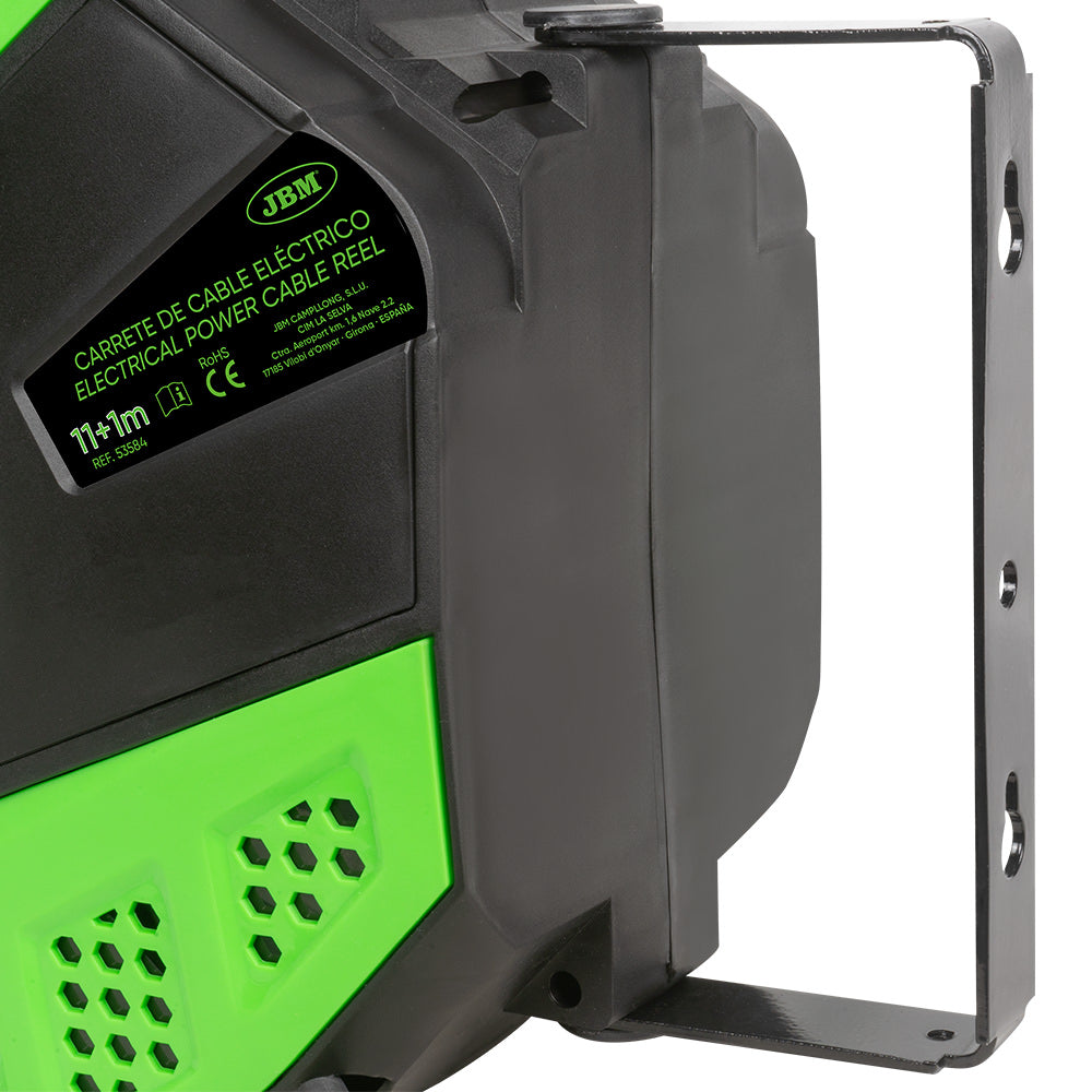 AVVOLGICAVO ELETTRICO 12M - VERDE JBM 53584