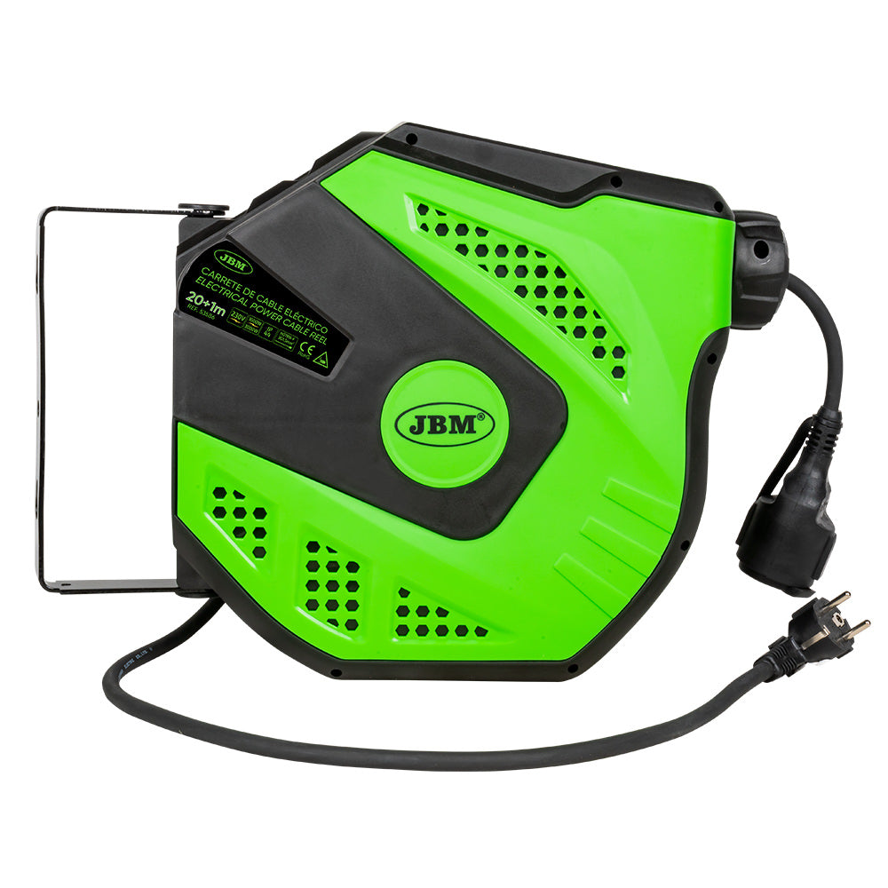 AVVOLGICAVO ELETTRICO 21M - VERDE JBM 53586