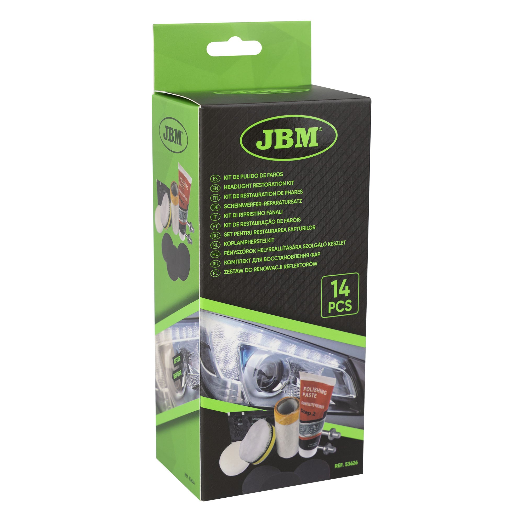 KIT DI RIPRISTINO FANALI JBM 53626