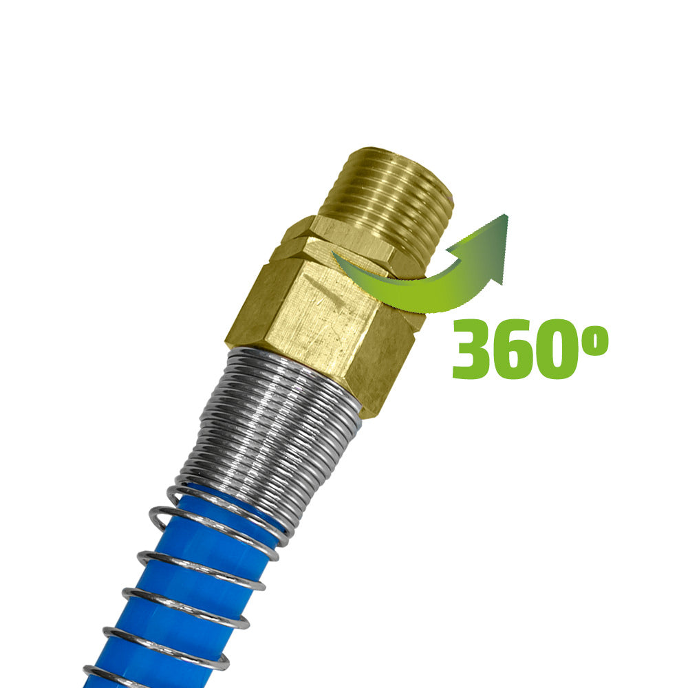 TUBO FLESSIBILE A SPIRALE PER ARIA - 15 M 53634 JBM