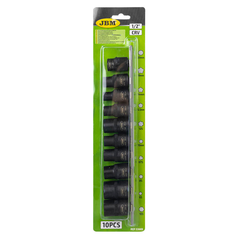 SET DI 10 BUSSOLE SPECIALI PER AUTO 53669 JBM