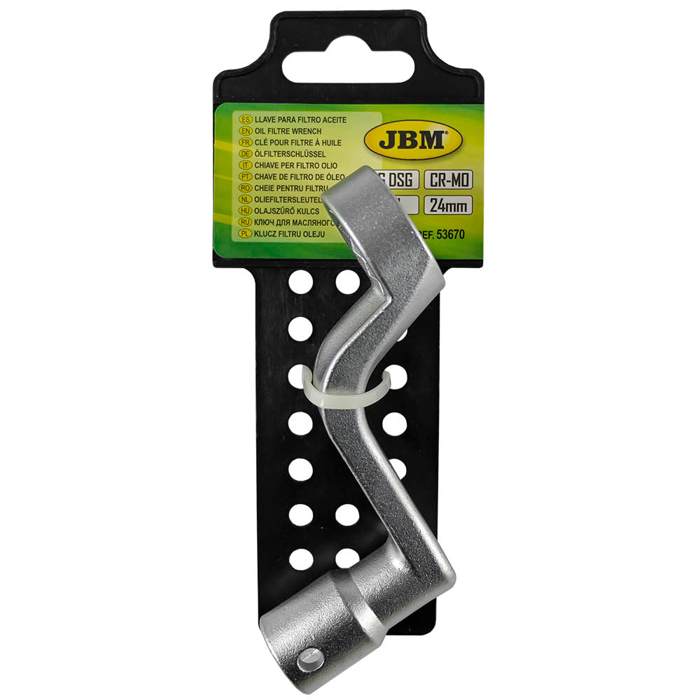 CHIAVE PER FILTRO OLIO PER VAG DSG DA 1/2" 24MM 53670 JBM