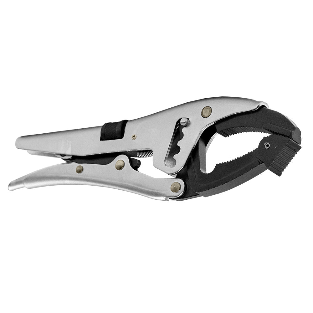 PINZA AUTOBLOCCANTE CON GANASCE A COLLO DI CIGNO OSCILLANTI 53677 JBM