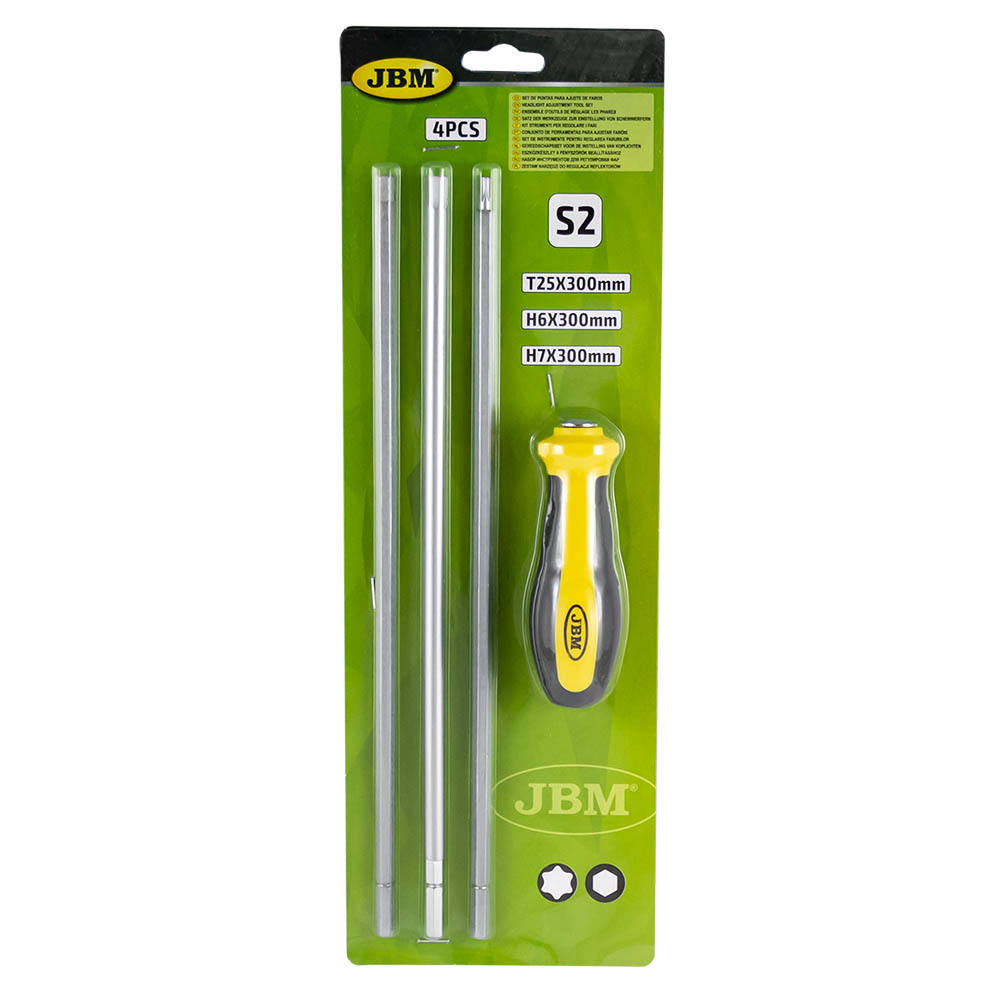 KIT STRUMENTI PER REGOLARE I FARI 53729 JBM