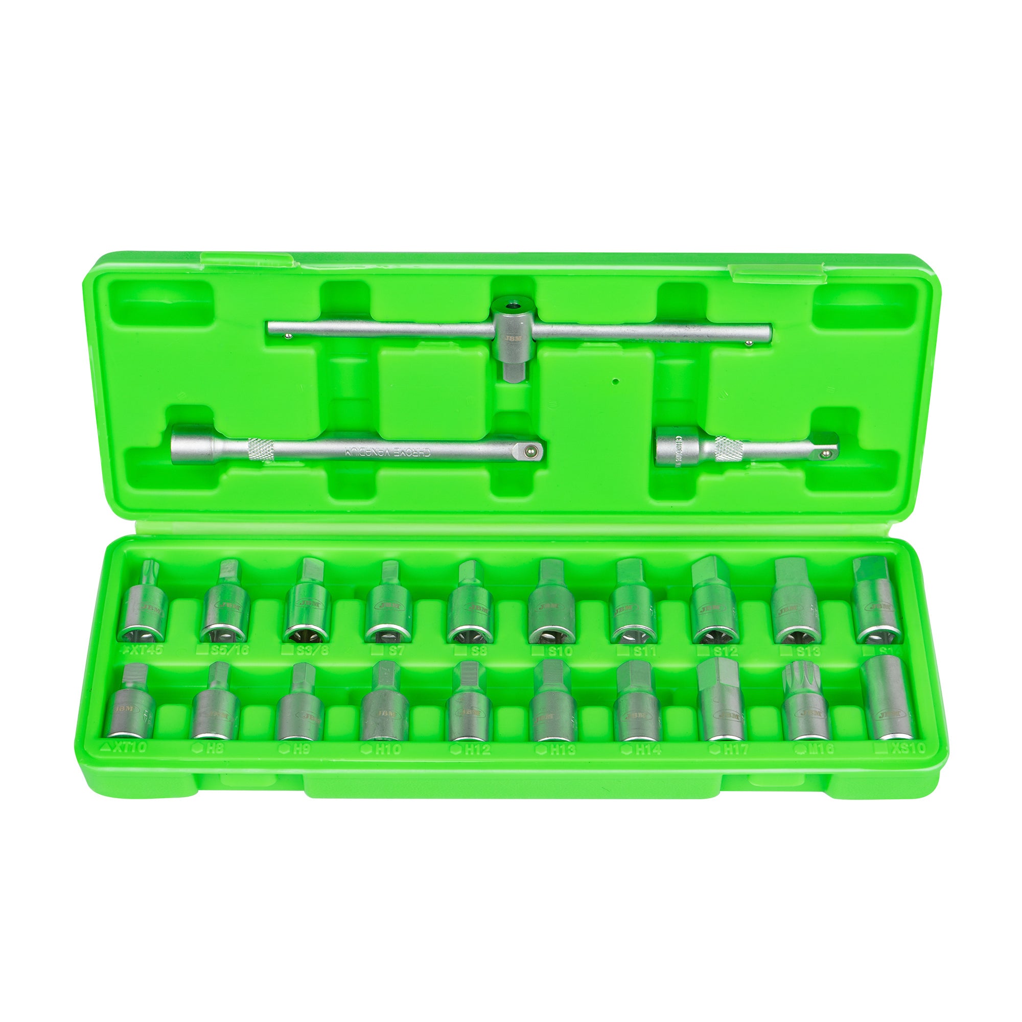 KIT DI BUSSOLE PER TAPPI CARTER 23 PEZZI 53735 JBM
