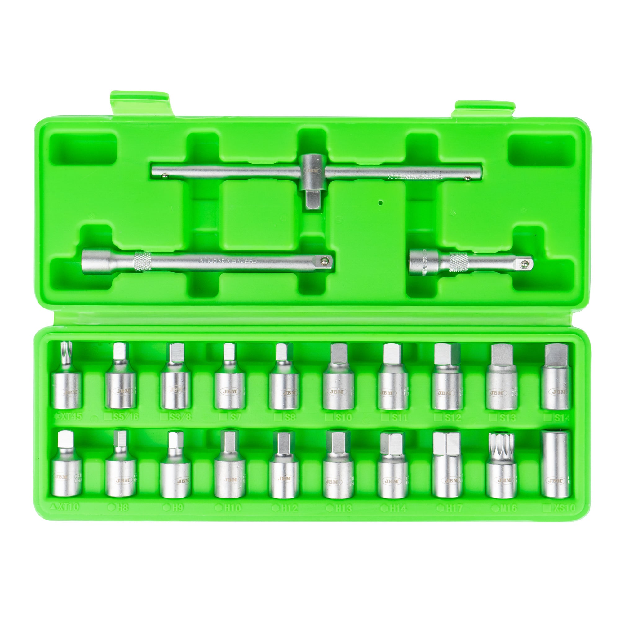 KIT DI BUSSOLE PER TAPPI CARTER 23 PEZZI 53735 JBM