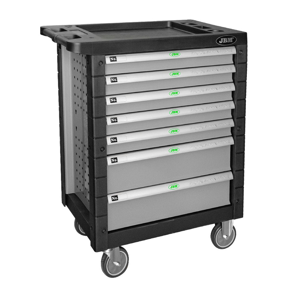 CARRELLO CON 7 CASSETTI GRIGIO - VUOTO 53761 JBM