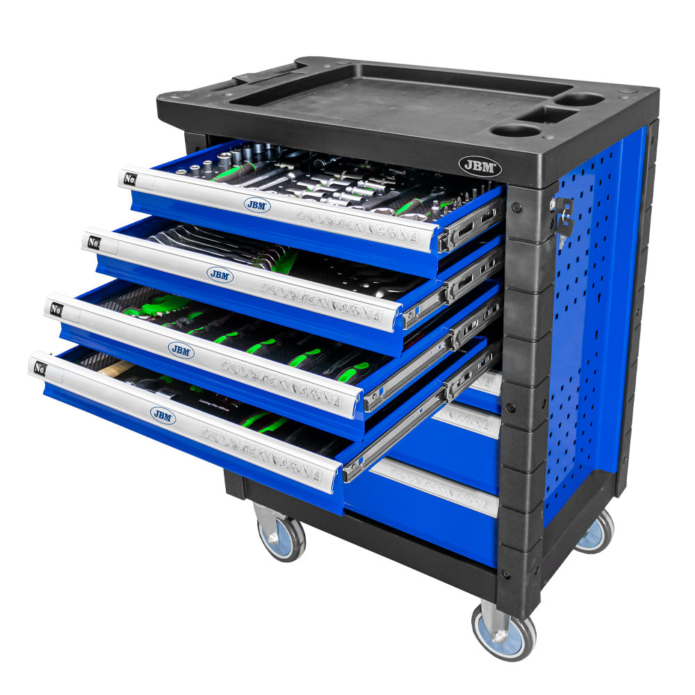 CARRELLO A 7 CASSETTI - BLU JBM 53767