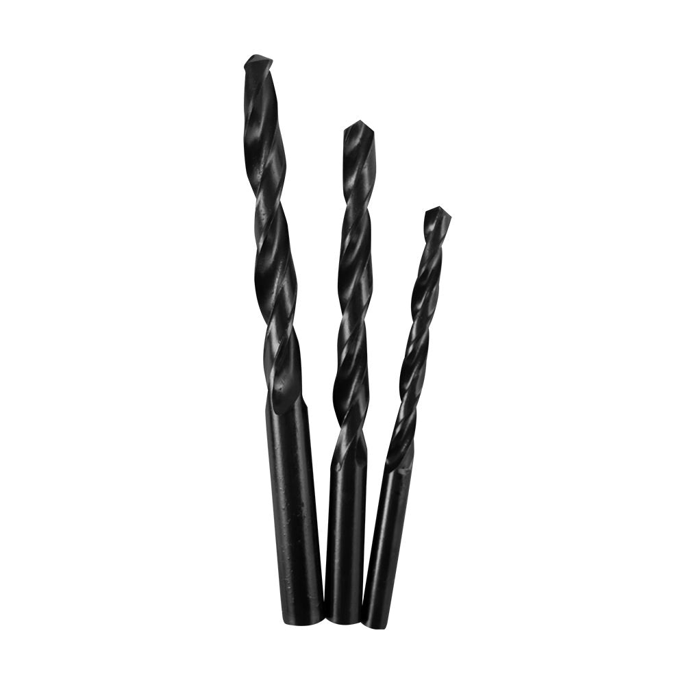 SET DI PUNTE AD ELICA HSS 4241, 1-10 MM, NERO 53853 JBM
