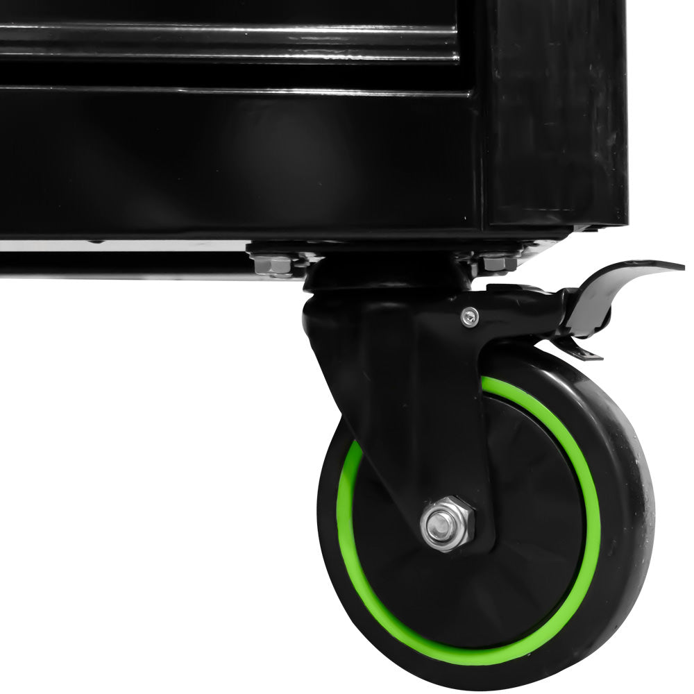 CARRELLO CON 12 CASSETTI VERDE - VUOTO 53868 JBM