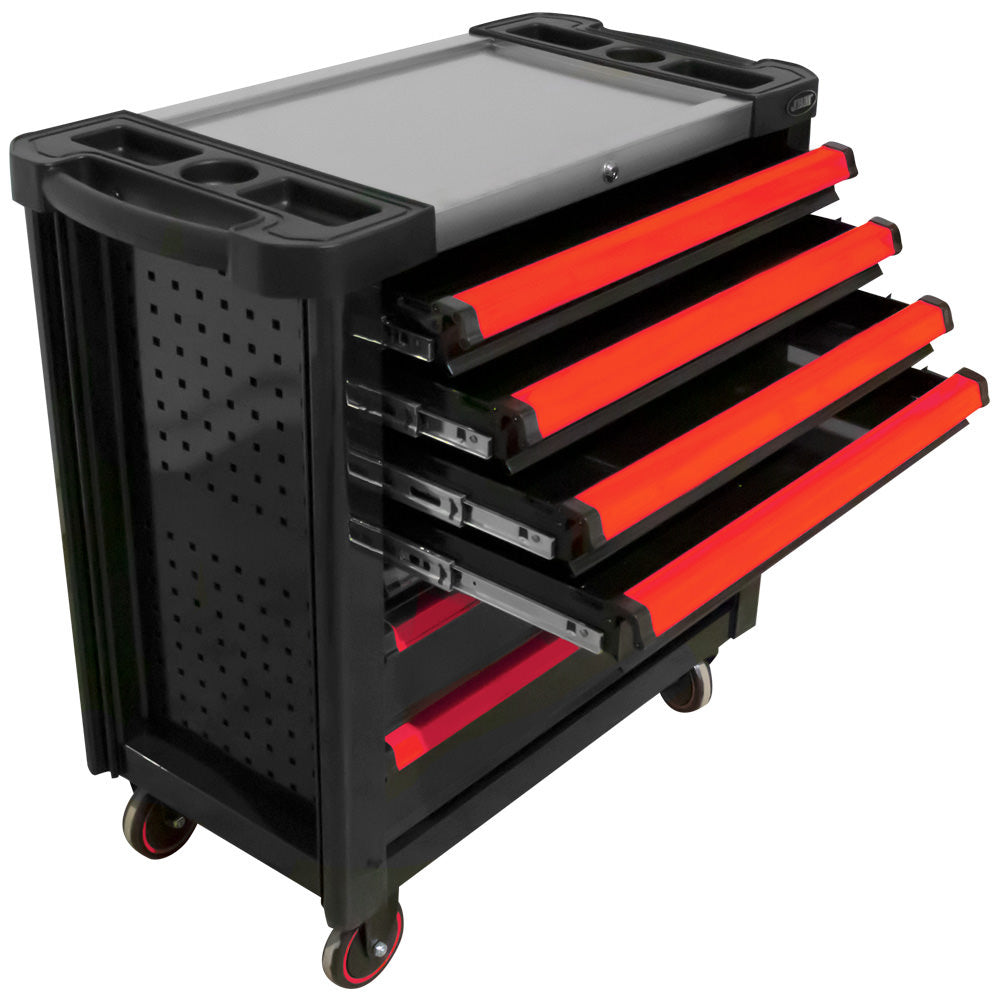 CARRELLO XL CON 7 CASSETTI ROSSO - VUOTO 53870 JBM