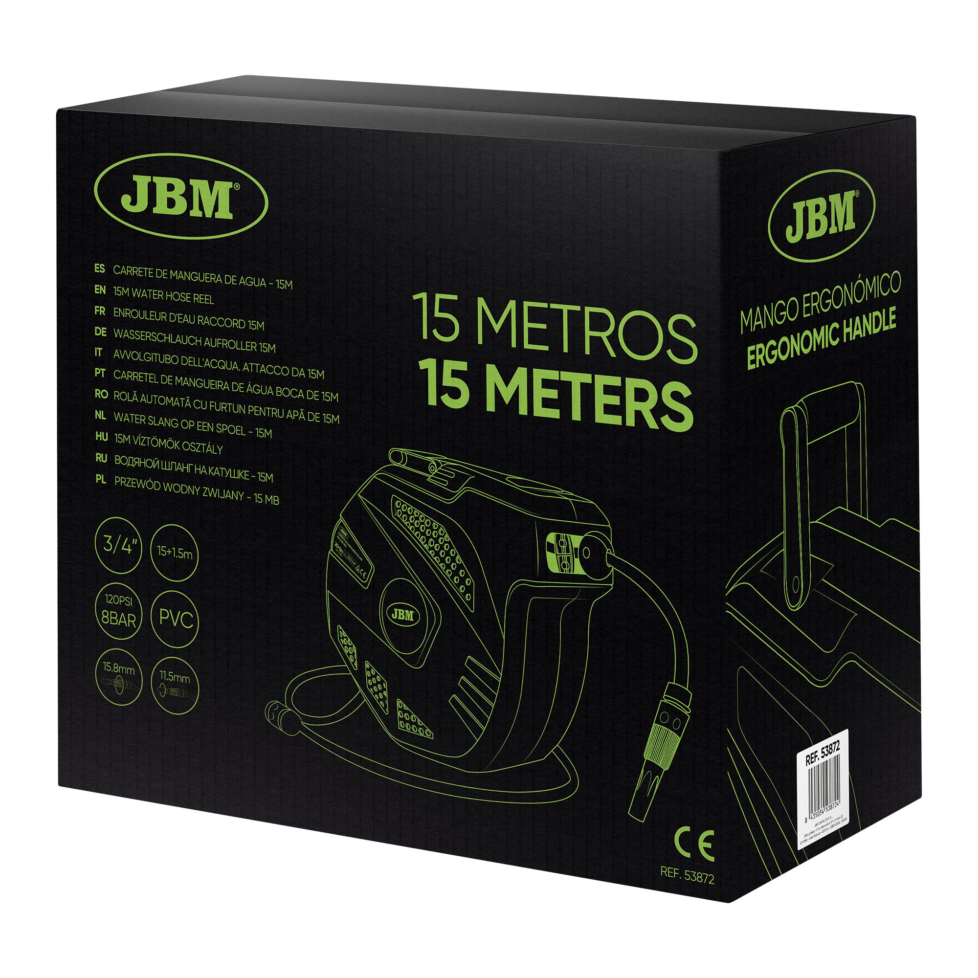 AVVOLGITUBO PER ACQUA - 15M JBM 53872