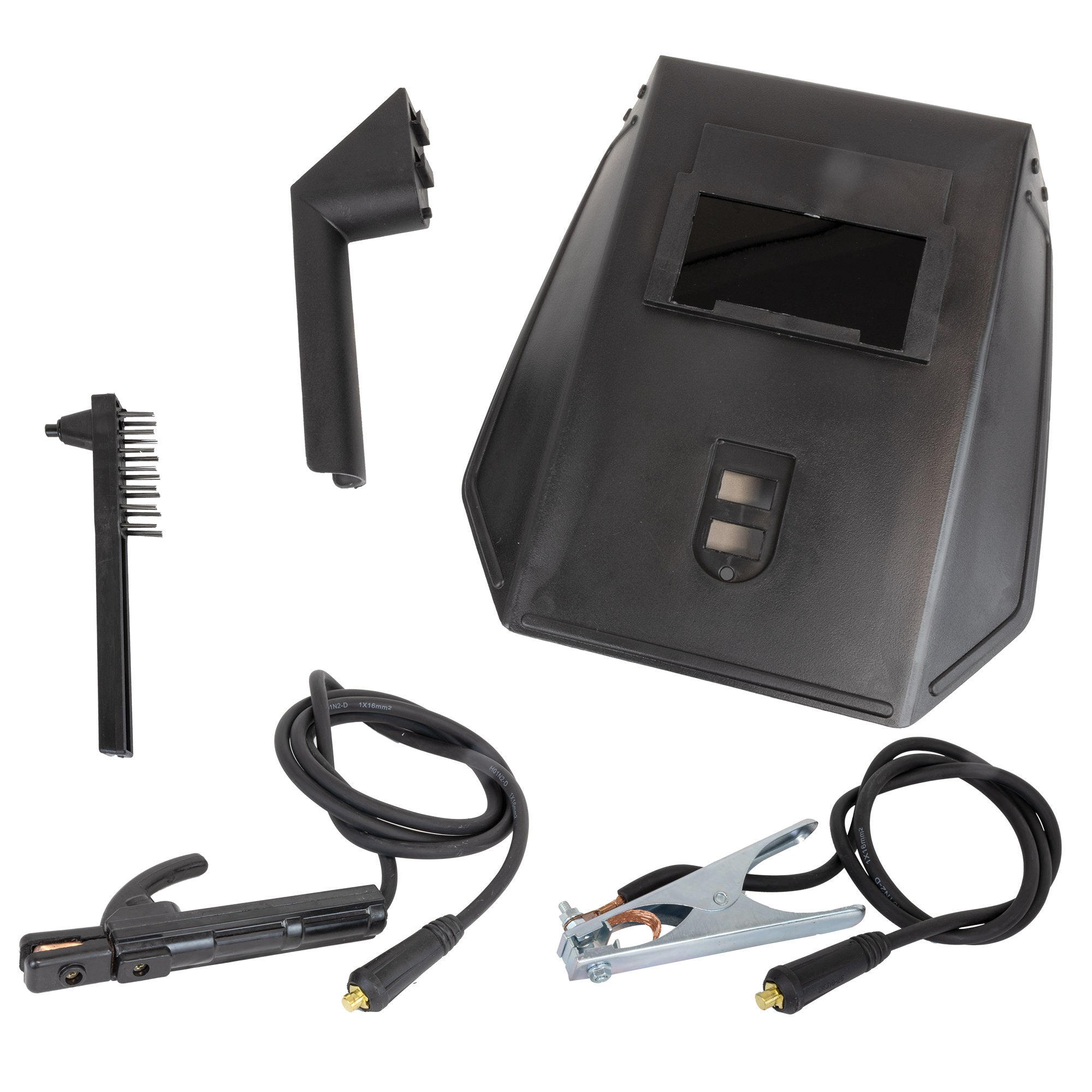 APPARECCHIO PER SALDATURA MANUALE AD ARCO ELETTRICO CON INVERTITORE DI CORRENTE CONTINUA 160A JBM 53982