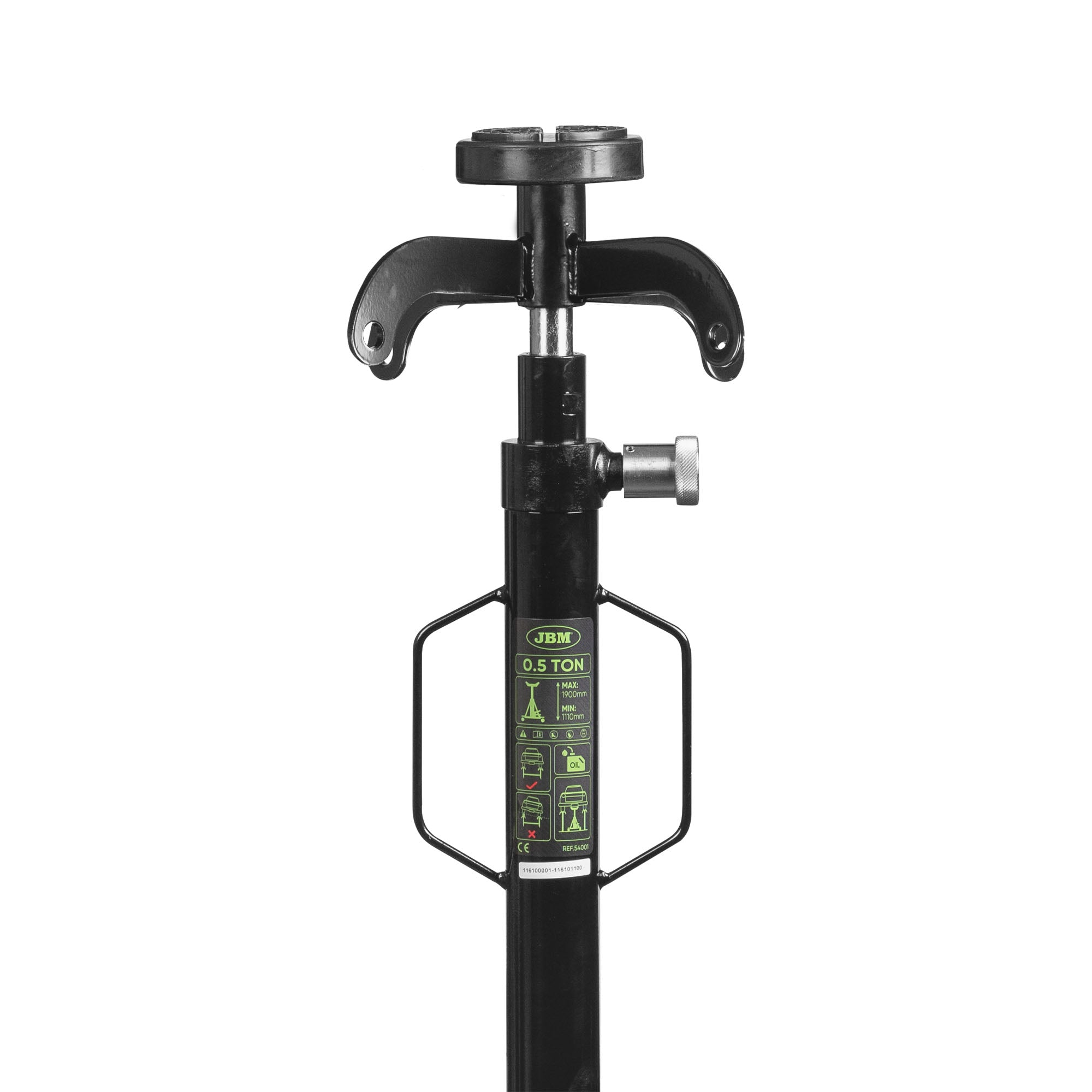 MARTINETTO IDRAULICO TELESCOPICO DA BUCA 0,5T JBM 54001