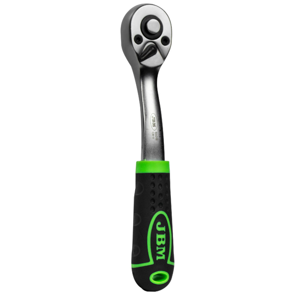 CRICCHETTO 1/4" CON TESTA A 72 DENTI 145MM - ZINCATO 54018 JBM